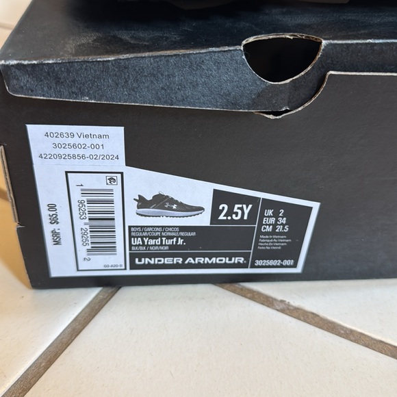 Boys Under Armour Yard Turf Jr. Cleats - Picture 7 of 15